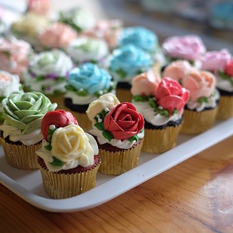Cupcake Flower